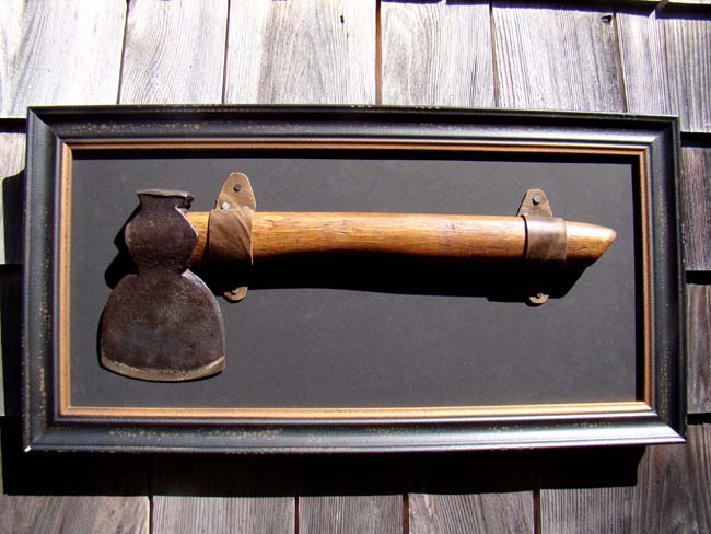 An original 19th century axe from the famous clipper ship "CUTTY SARK"